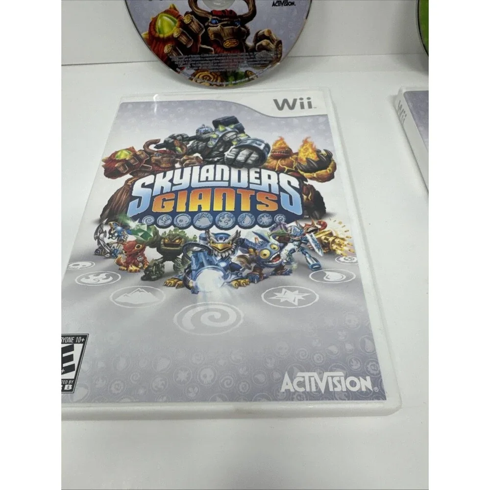Lot Of 2 Skylanders Nintendo Wii Games: Giants And Swap Force Games Only Tested